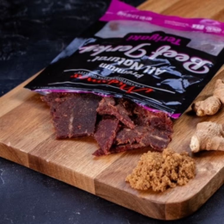Halal Beef Jerky Teriyaki