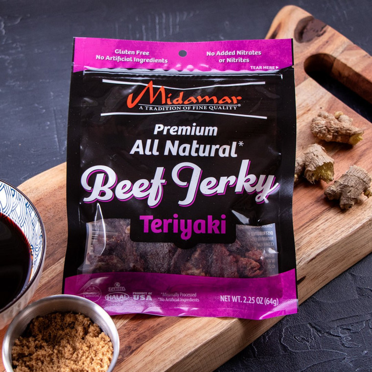 Halal Beef Jerky Teriyaki